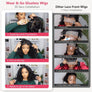 Wear and Go Glueless Wigs Human Hair PrePlucked Pre Cut 5x5 HD Lace Closure Wigs Readyto Wear Curly Bob Deep Wave Lace Front WigsHuman Hair Wigs for Black Women 200% Density
