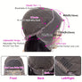 M Maxglam Beauty Body Wave Lace Front Human Hair Wig 13X4 HD Lace Frontal Wigs For Black Women Brazilian Body Wave 13X4 Lace Closure Wigs