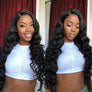M Maxglam Beauty Body Wave Lace Front Human Hair Wig 13X4 HD Lace Frontal Wigs For Black Women Brazilian Body Wave 13X4 Lace Closure Wigs