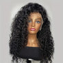 M Maxglam Beauty Curly Wig Human Hair Deep Wave Frontal Wig Brazilian Curly Wave Hair Wigs Hd Lace Wig For Women 200% Density 13x4