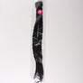 M Maxglam Beauty 18-Inch Black Synthetic Crochet Braid - Pre-Wrapped Passionate Dirty Braids for Women and Men - Unisex African-Style Dirty Braid Crochet Wig - Easy to Install and Style