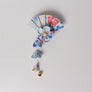 M Maxglam Beauty 1pc Japanese Style Hairpin with Elegant Floral Design, Handmade Kanzashi Hairclip, Kimono Hair Bun Accessory for Prom and Special Occasions