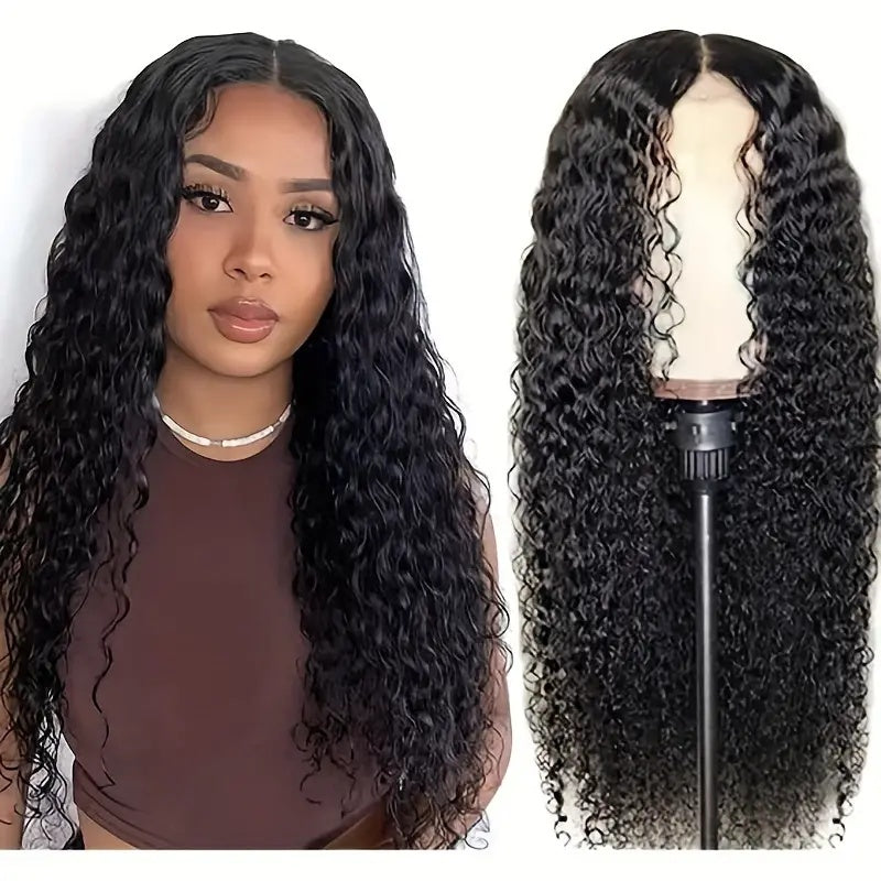 Curly Wig Human Hair Deep Wave Frontal Wig Brazilian Curly Wave Hair Wigs Hd Lace Wig For Women 200% Density 13x4