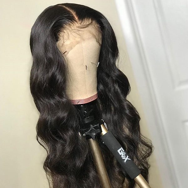 13X4 Human Hair Lace Front Wig Body Wave